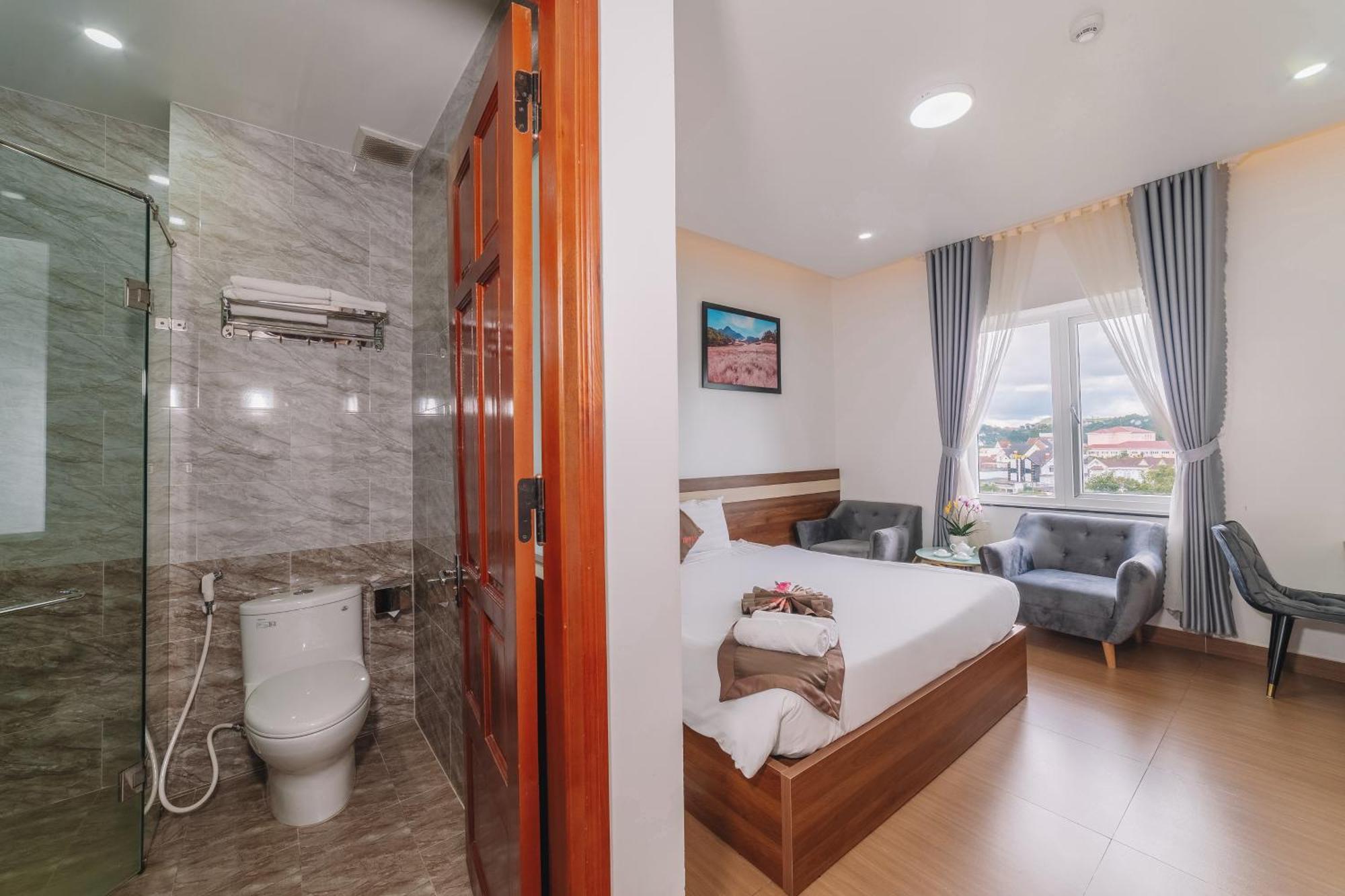 Anh Duc Hotel Da Lat City Buitenkant foto