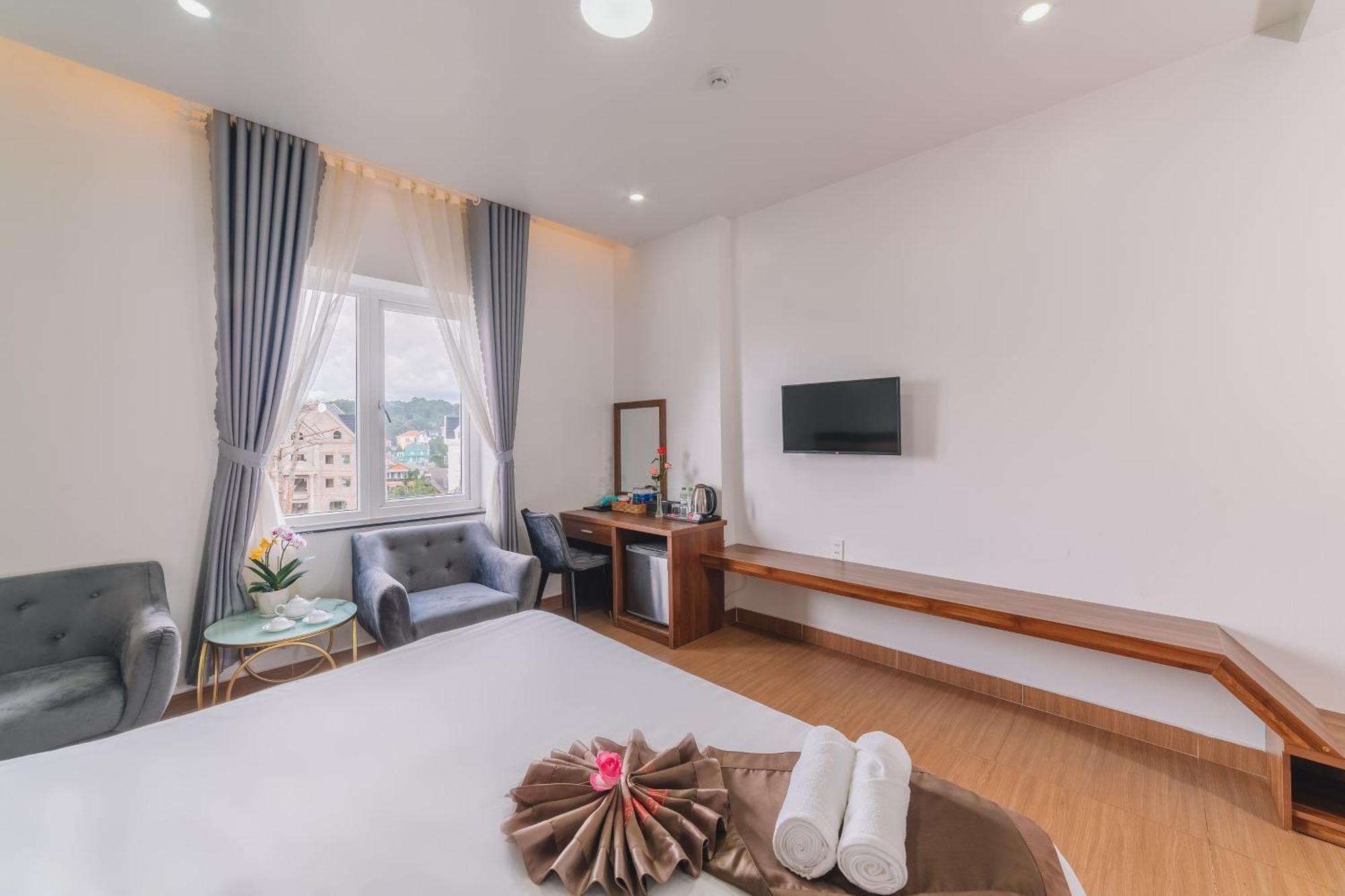 Anh Duc Hotel Da Lat City Buitenkant foto