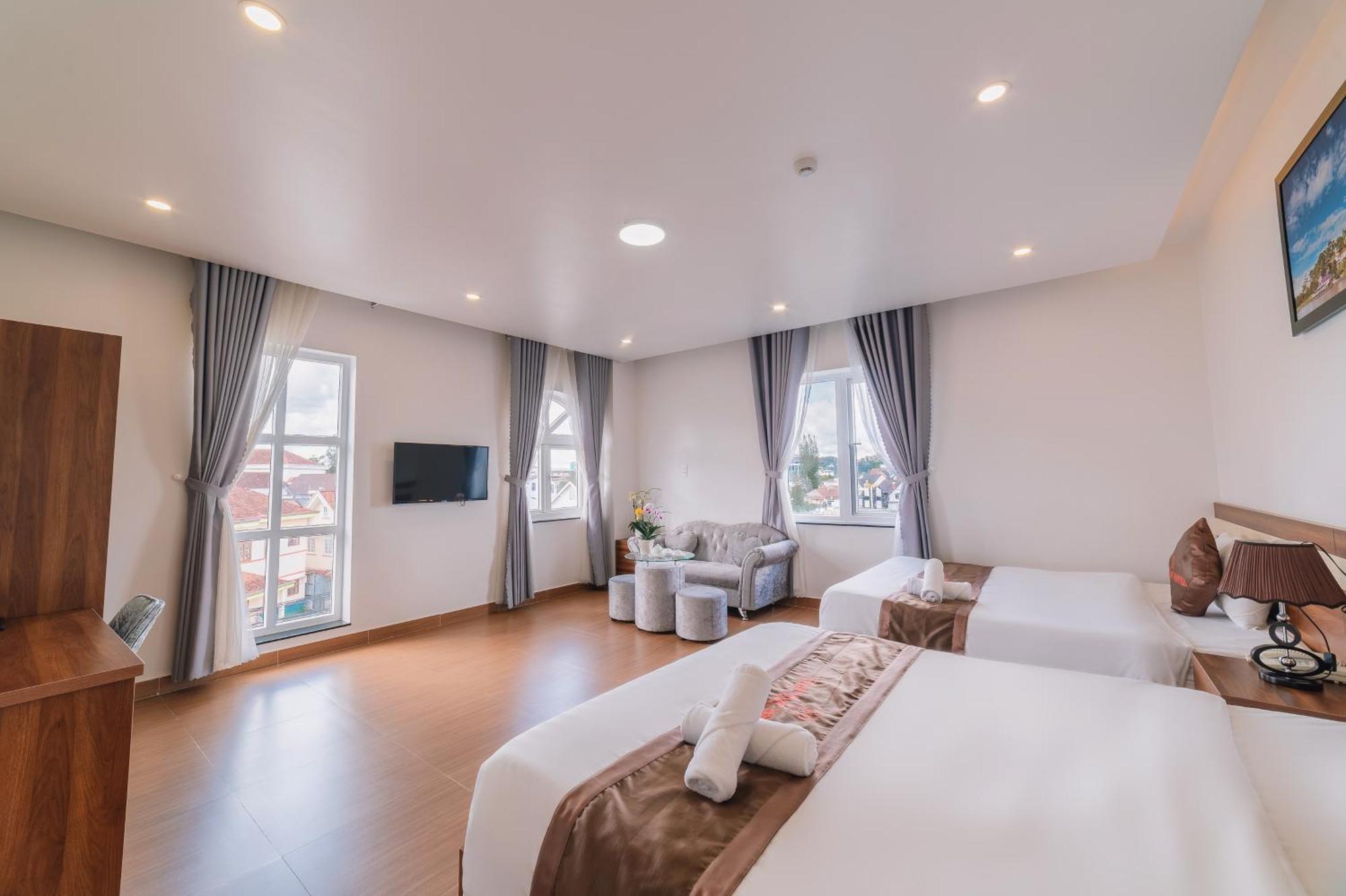 Anh Duc Hotel Da Lat City Buitenkant foto