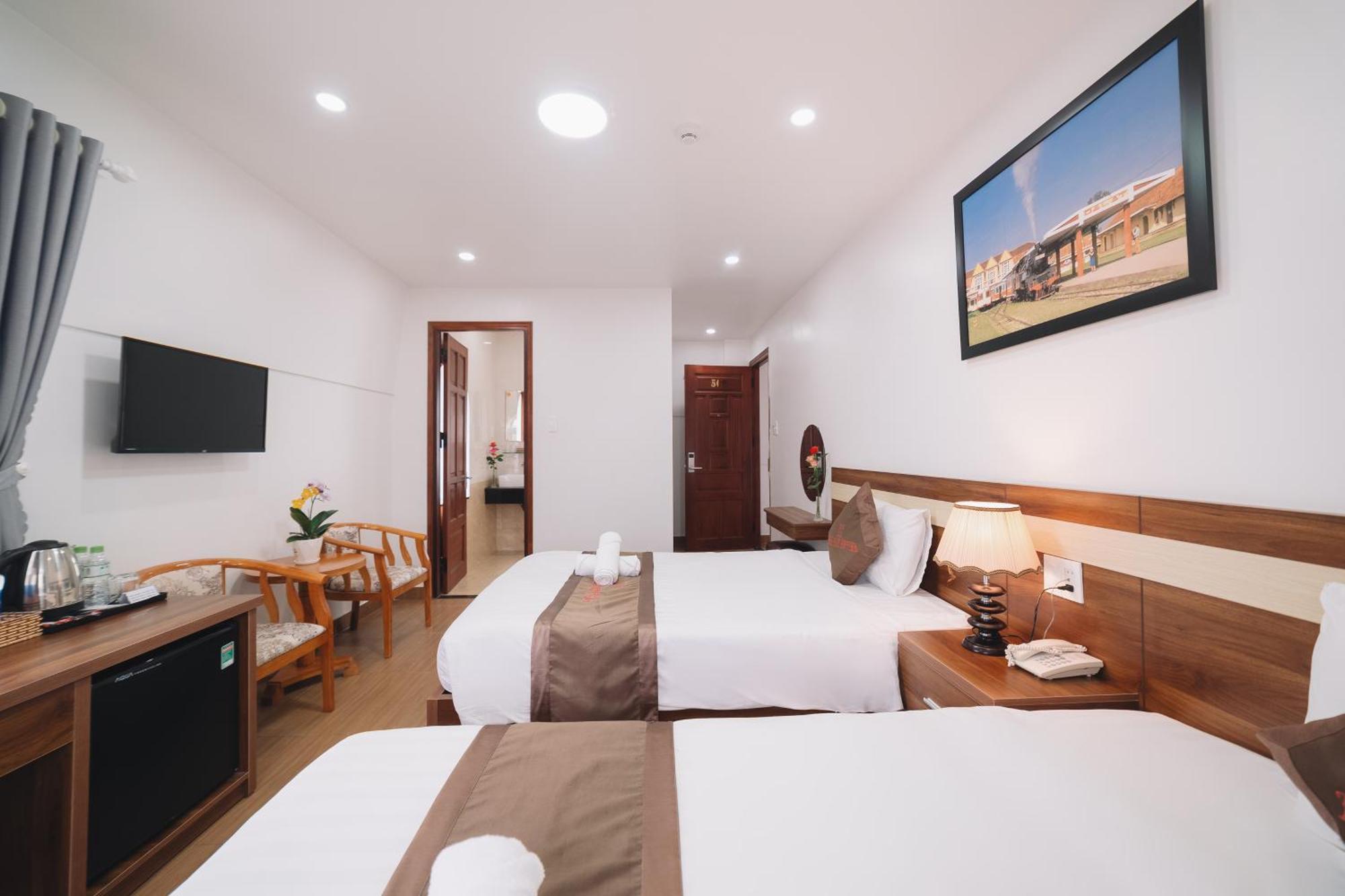 Anh Duc Hotel Da Lat City Buitenkant foto